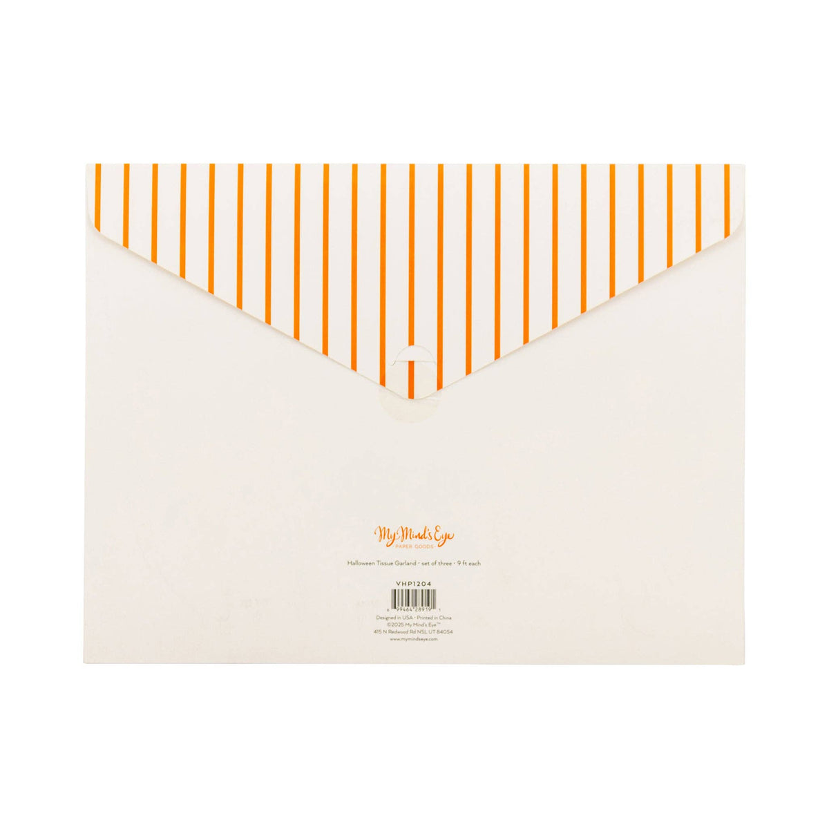 Guirnalda de papel de Halloween- pack 3 uds.