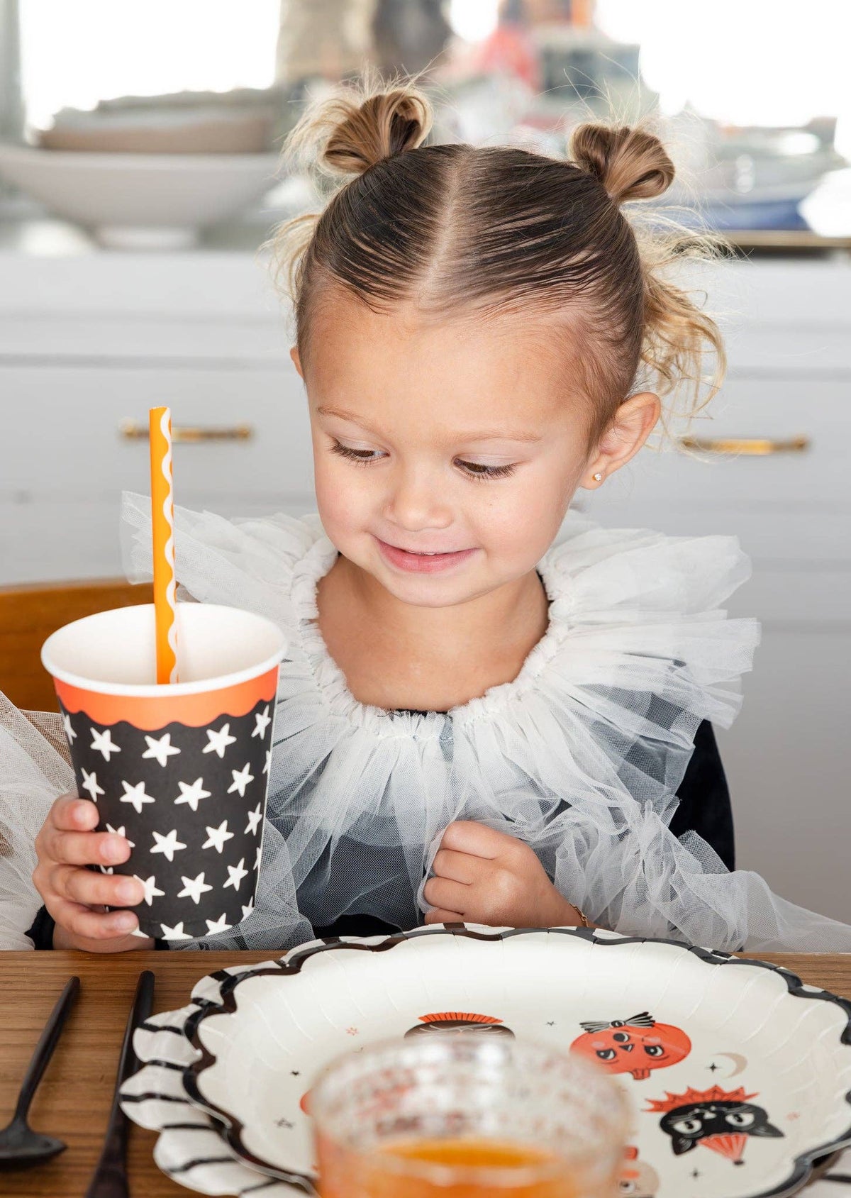 Vaso de estrellas Halloween- pack 8 uds.