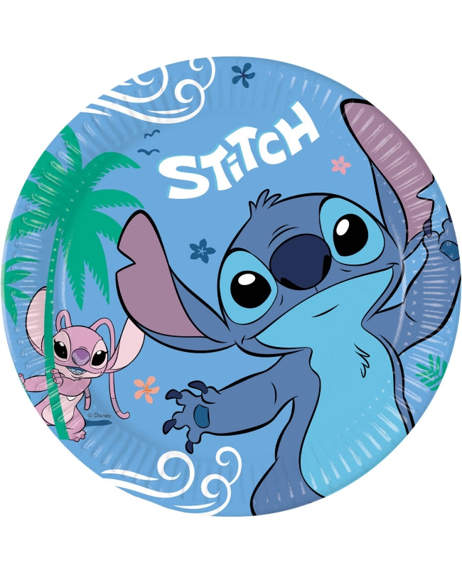 plato mediano Stitch – Pack 8 uds.