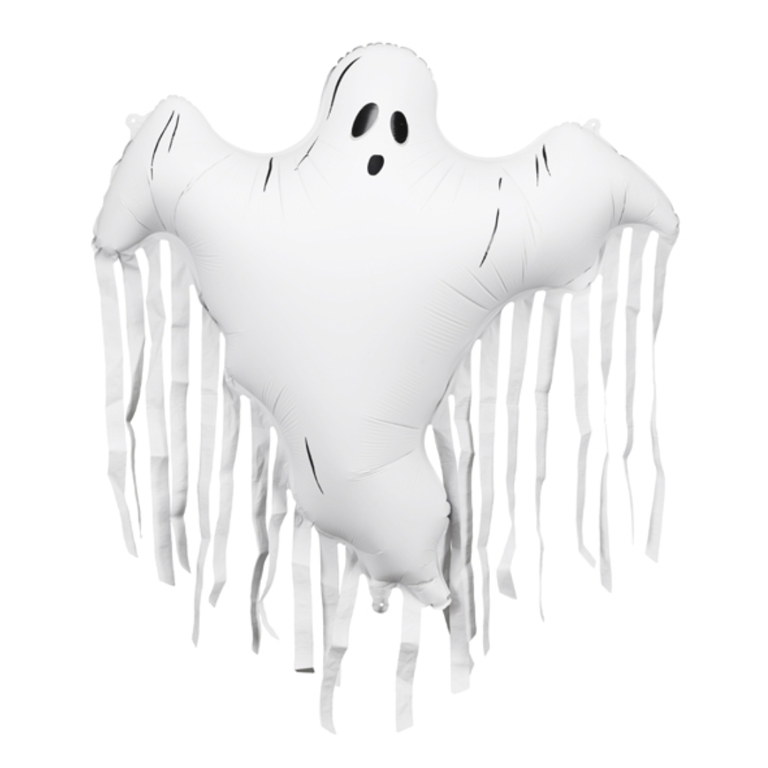 Globo foil fantasma flecos