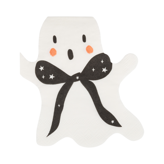 Servilletas con forma de fantasma- pack 24 uds.