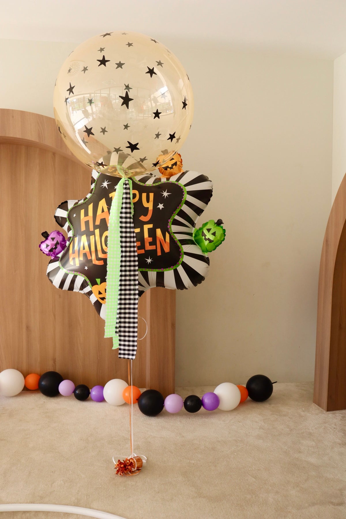 Ramo burbuja Happy Halloween