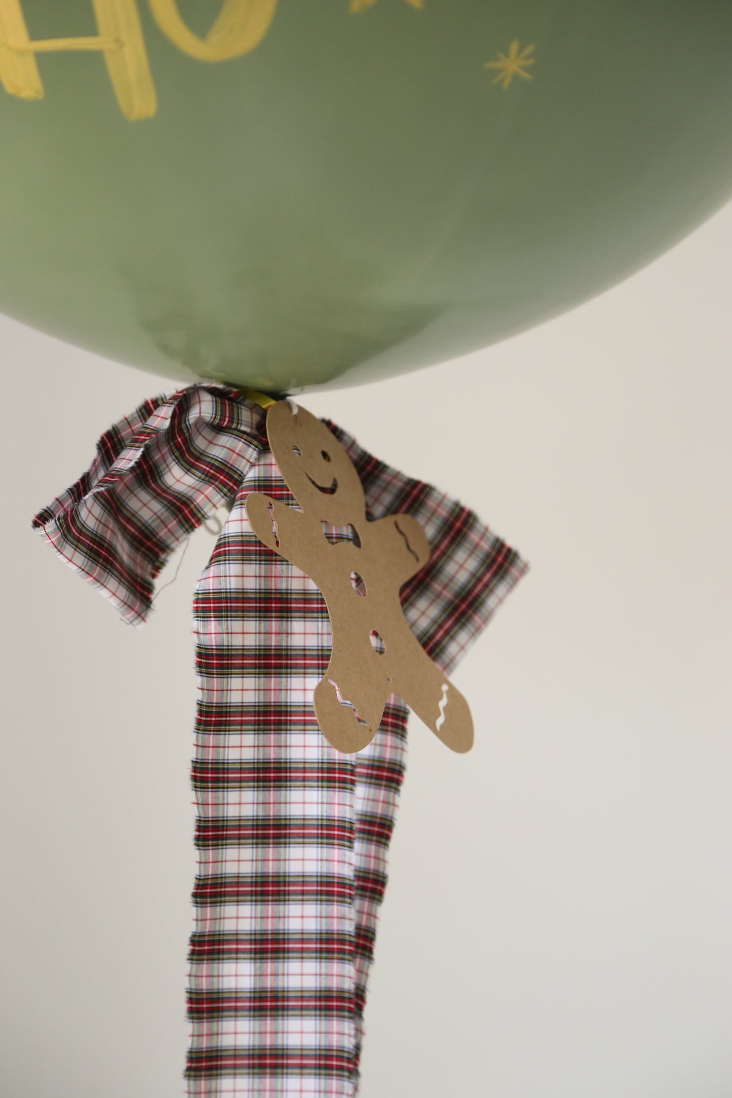 Lazo de tela cuadros