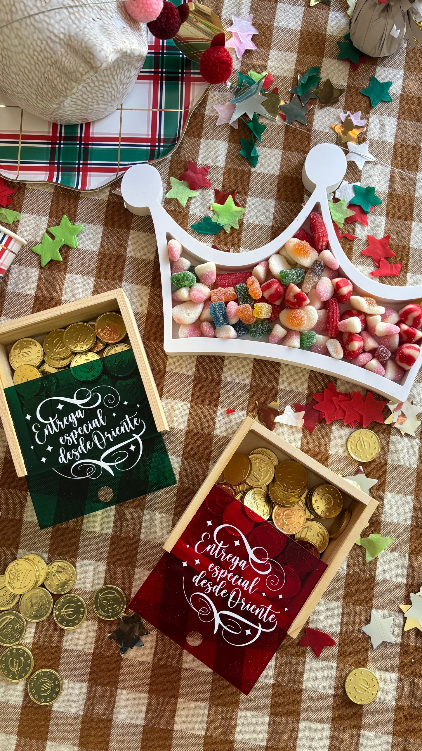 Caja de monedas de chocolate - Entrega Especial desde Oriente-