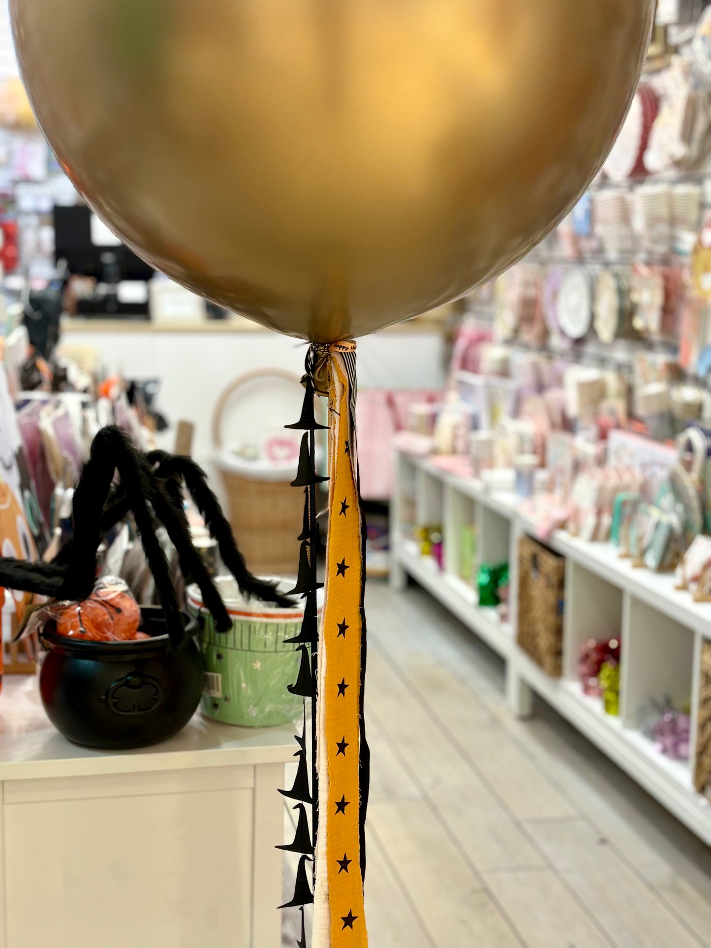 Globo dorado XL Halloween