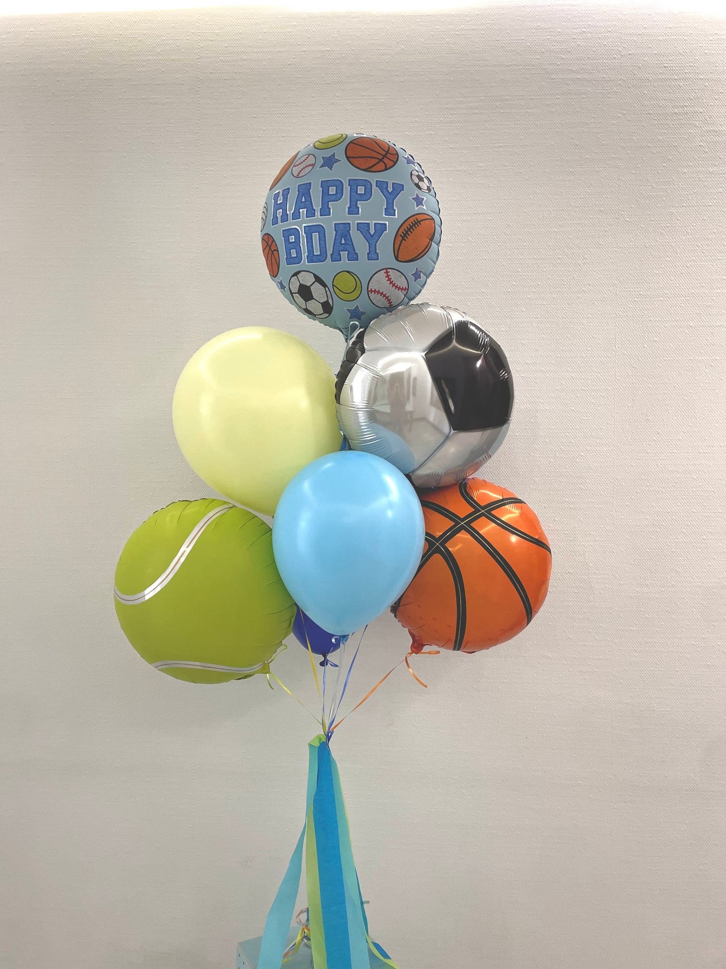 Ramo de globos -Happy Bday- Deporte