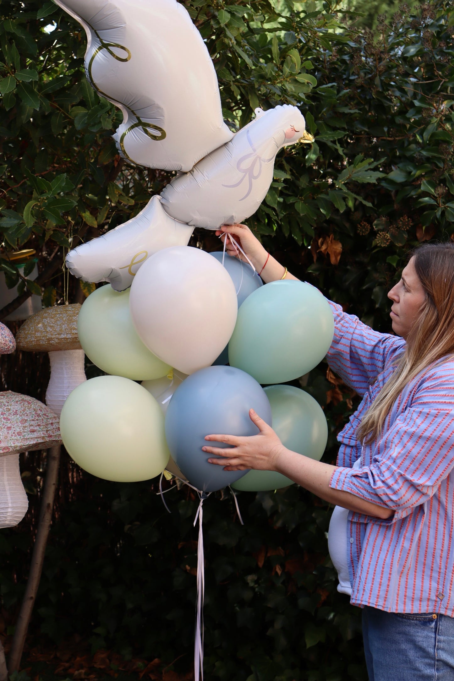 Ramo de Globos Paloma