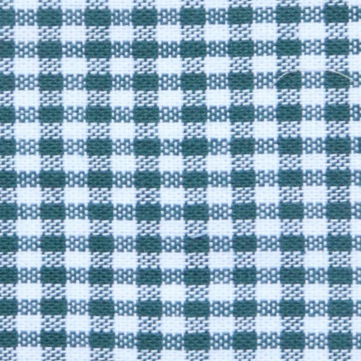 Lazo de tela Vichy verde botella