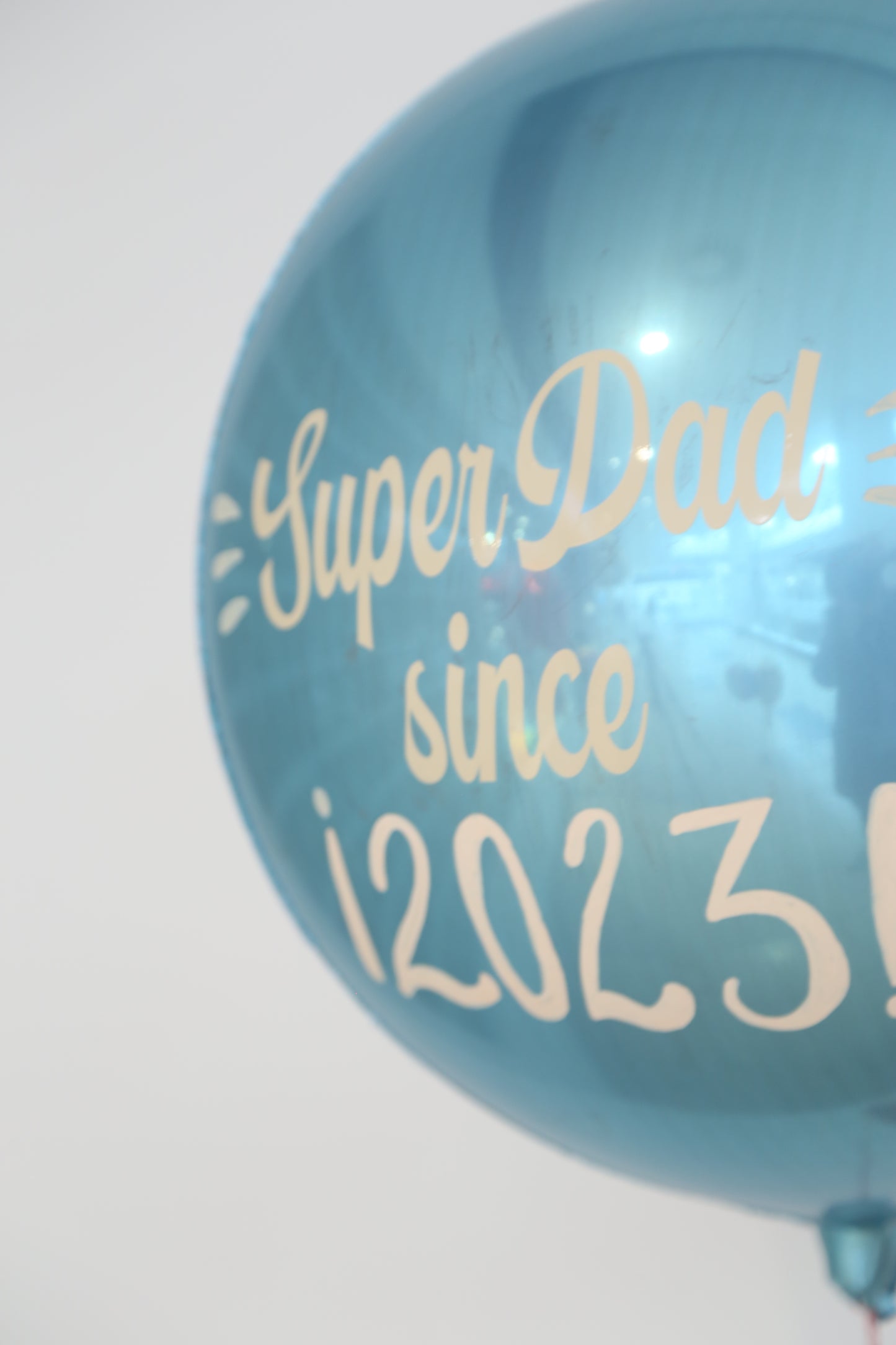 Globo esfera foil -Super Dad Since-