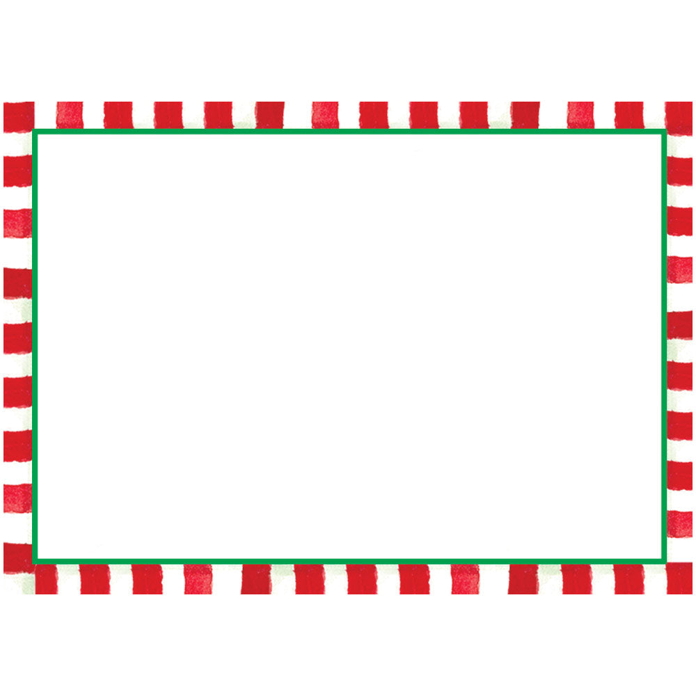 Etiqueta adhesiva de regalo rayas- pack 12 uds.