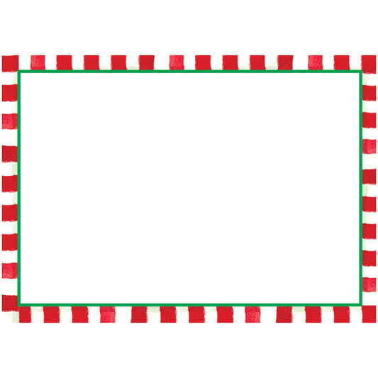 Etiqueta adhesiva de regalo rayas- pack 12 uds.
