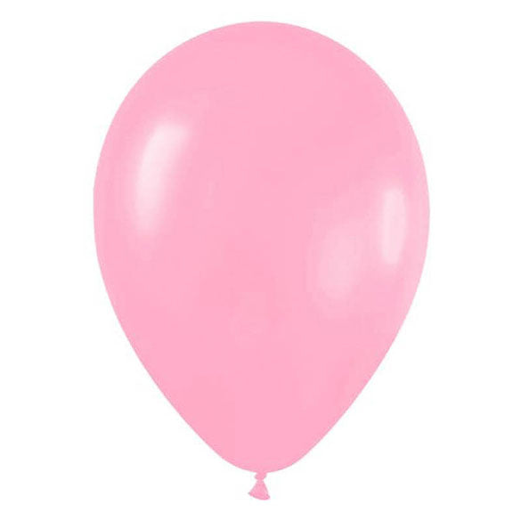Globo de látex rosa - pack 50 uds.