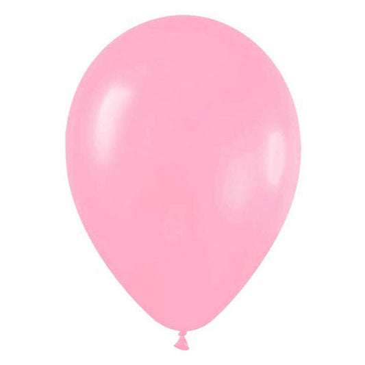 Globo de látex rosa - pack 50 uds.