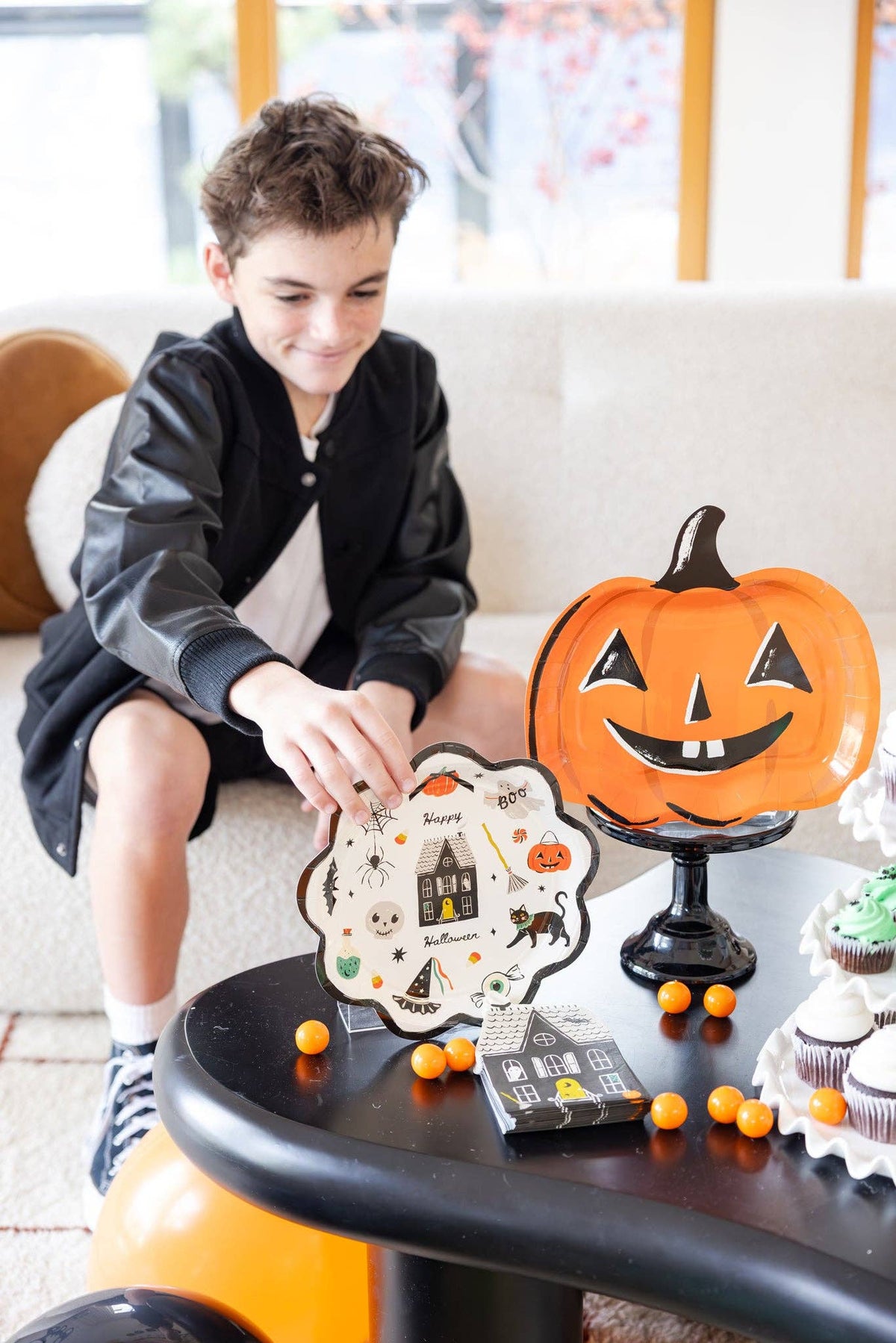 Plato Iconos Halloween-pack 8 uds.