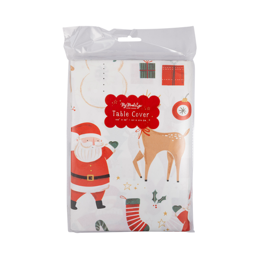 Mantel iconos navidad Papá Noel