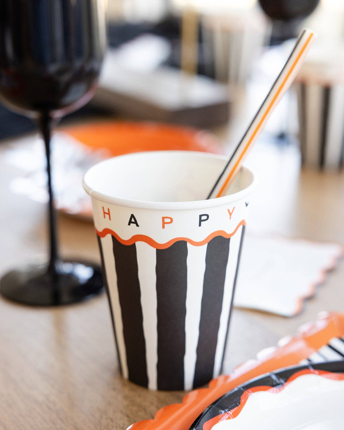 Vaso "Feliz Halloween"- pack 8 uds.
