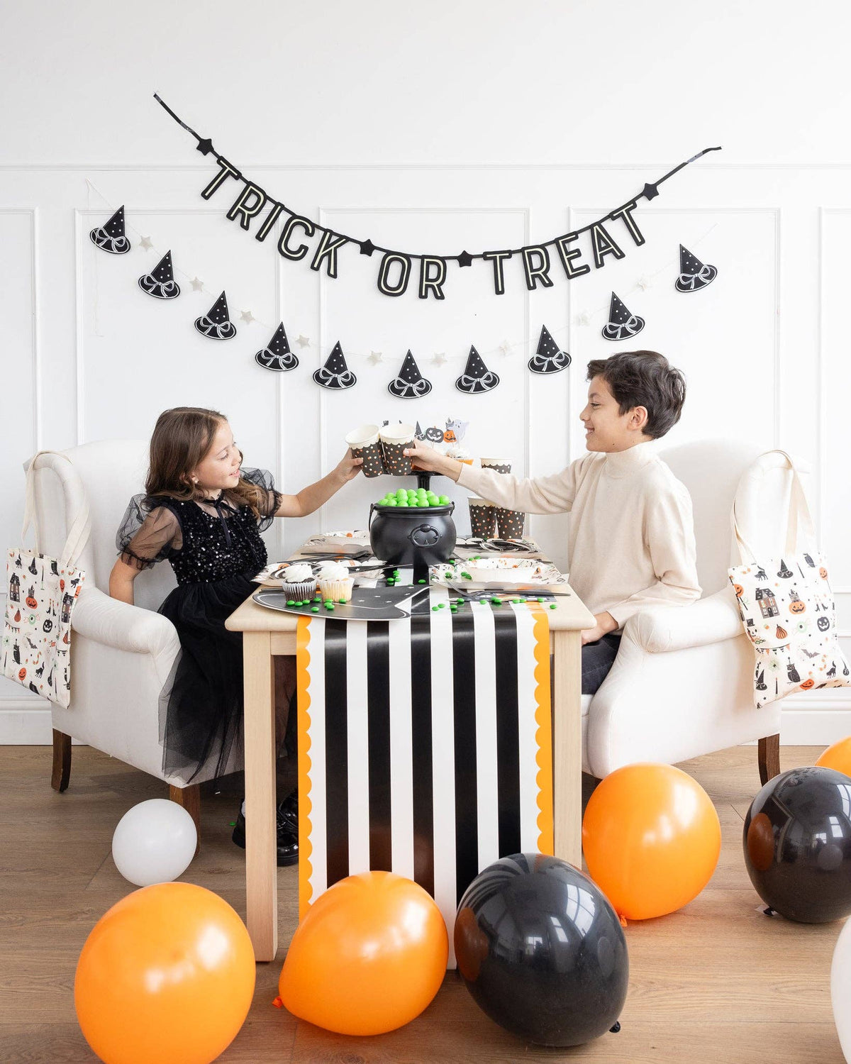 Vaso lunares Halloween- pack 8 uds.