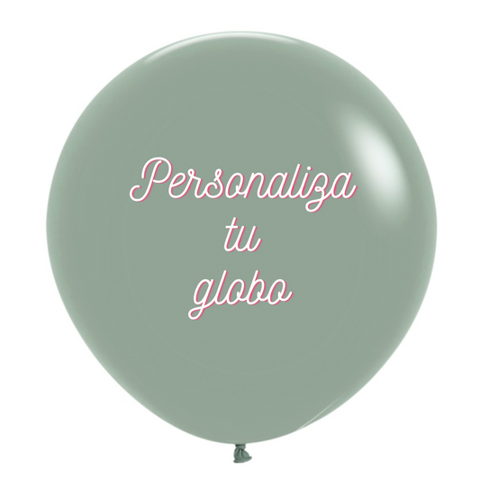 Personaliza tu globo