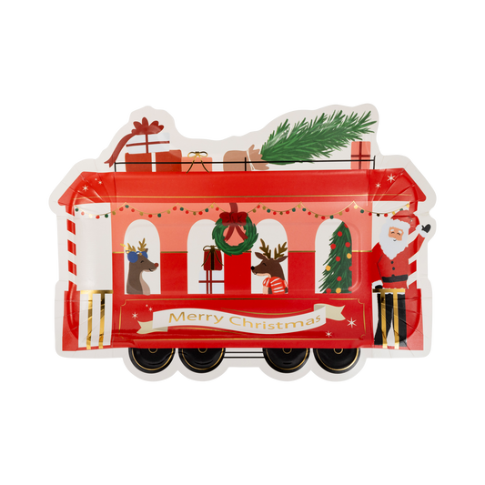 Plato polar express- pack 8 uds.