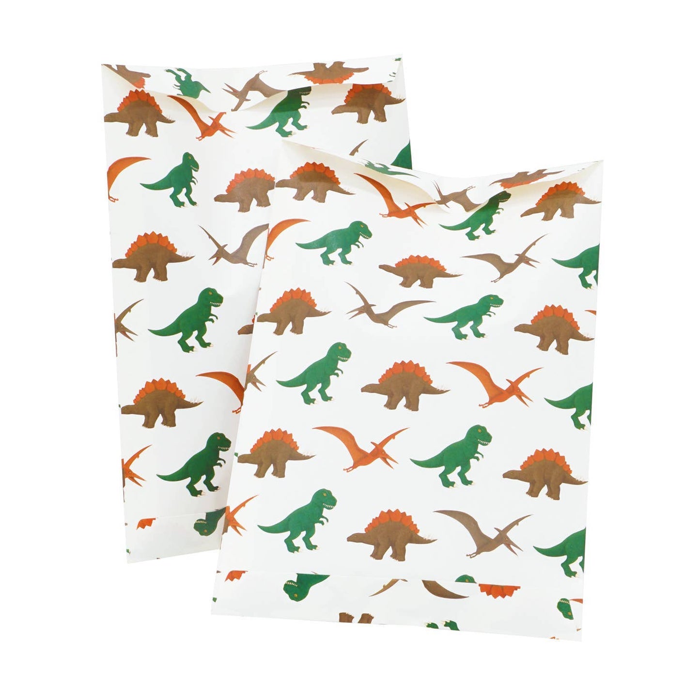 Bolsas de papel dinosaurios- pack 8 uds.
