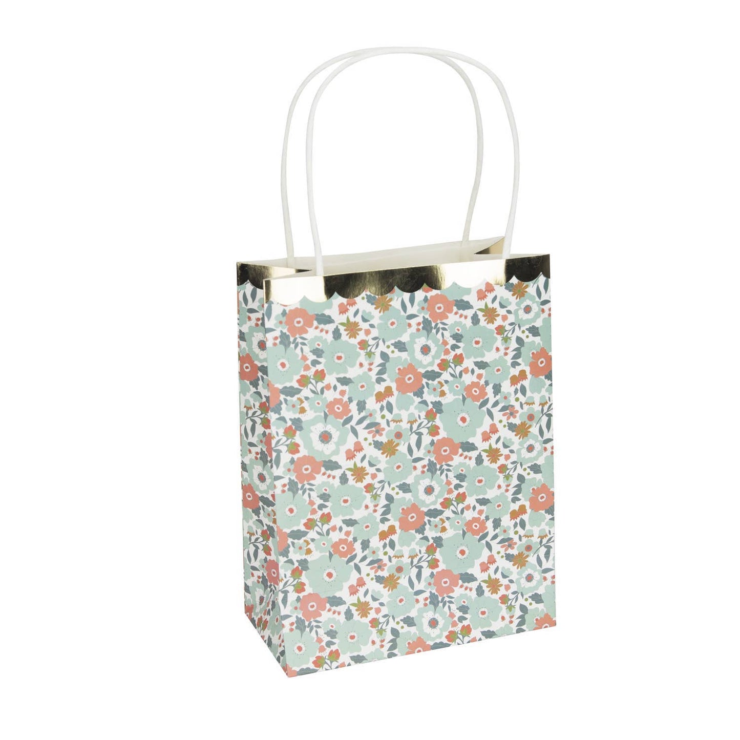 Bolsas de papel de flores- pack 8 uds.