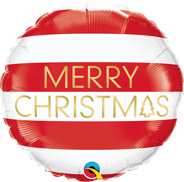 Globo foil redondo- Merry Christmas-