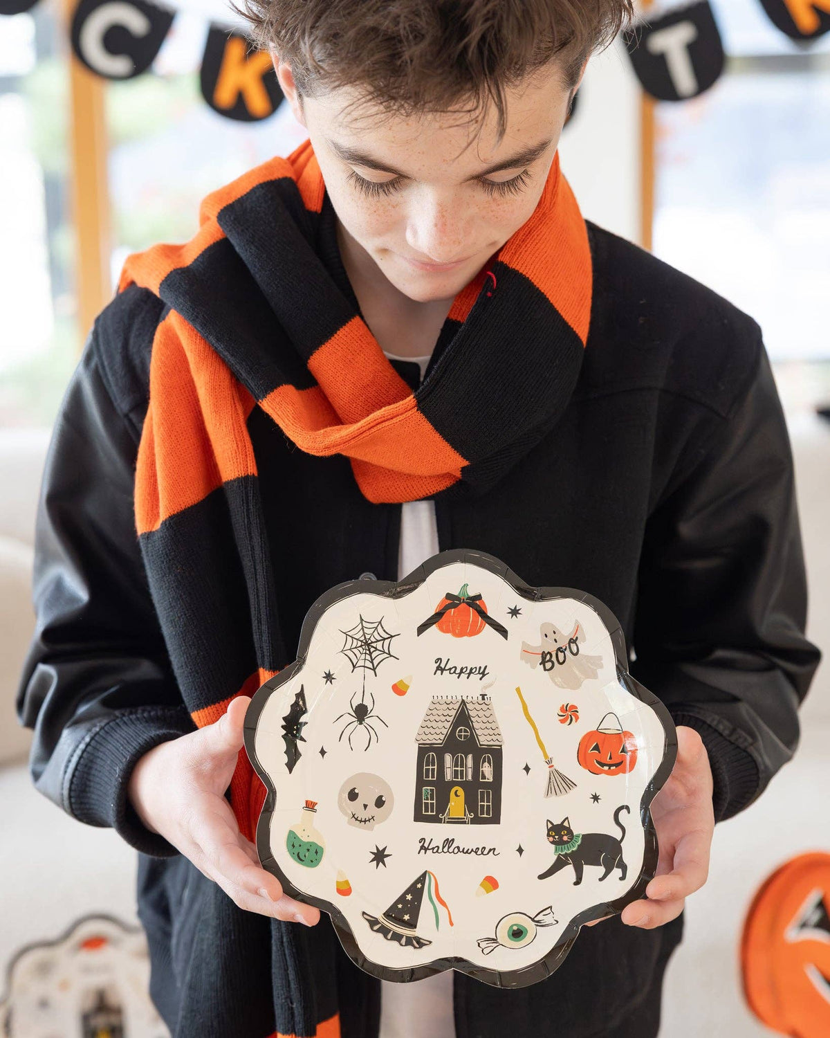 Plato Iconos Halloween-pack 8 uds.