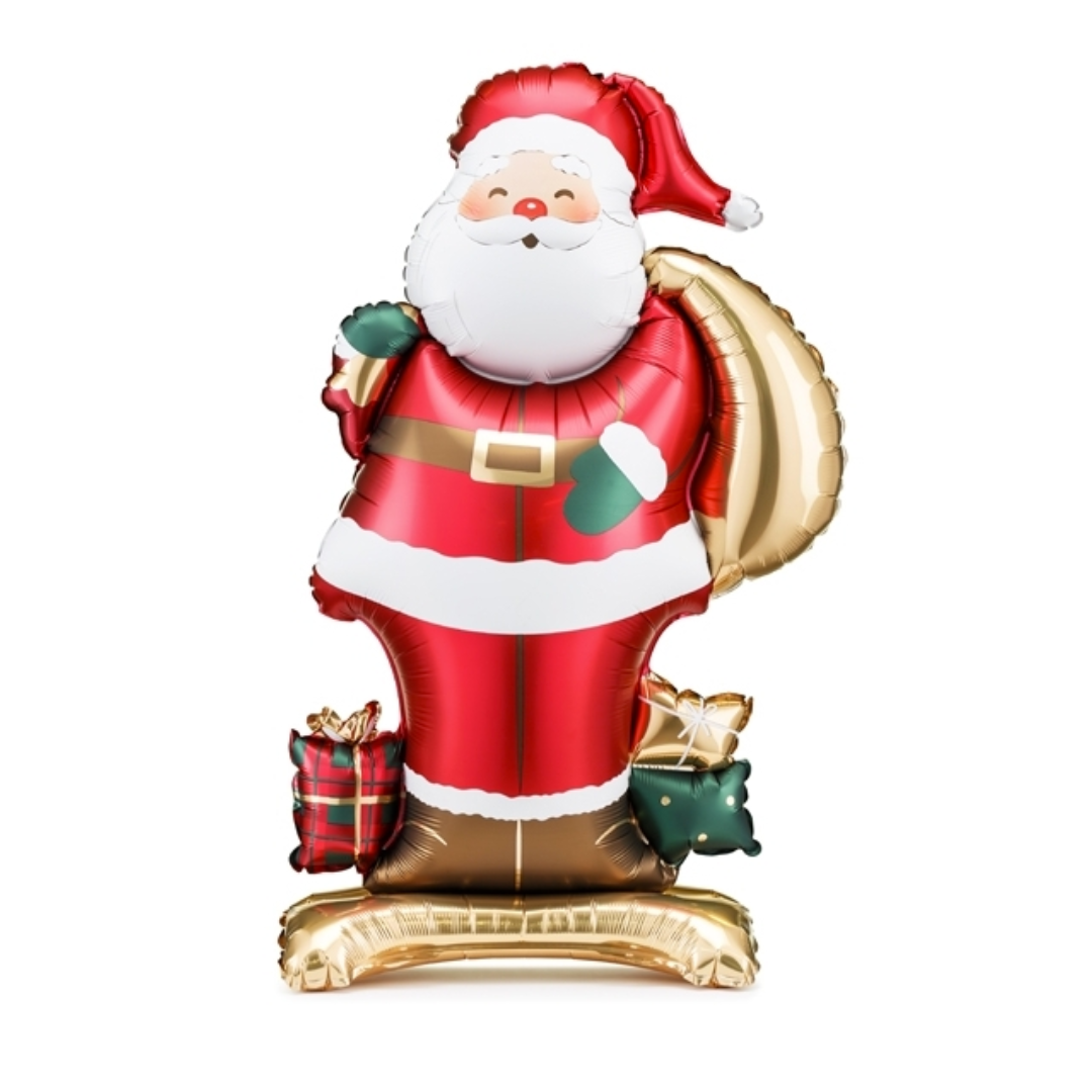 Globo foil Papá Noel para inflar con aire