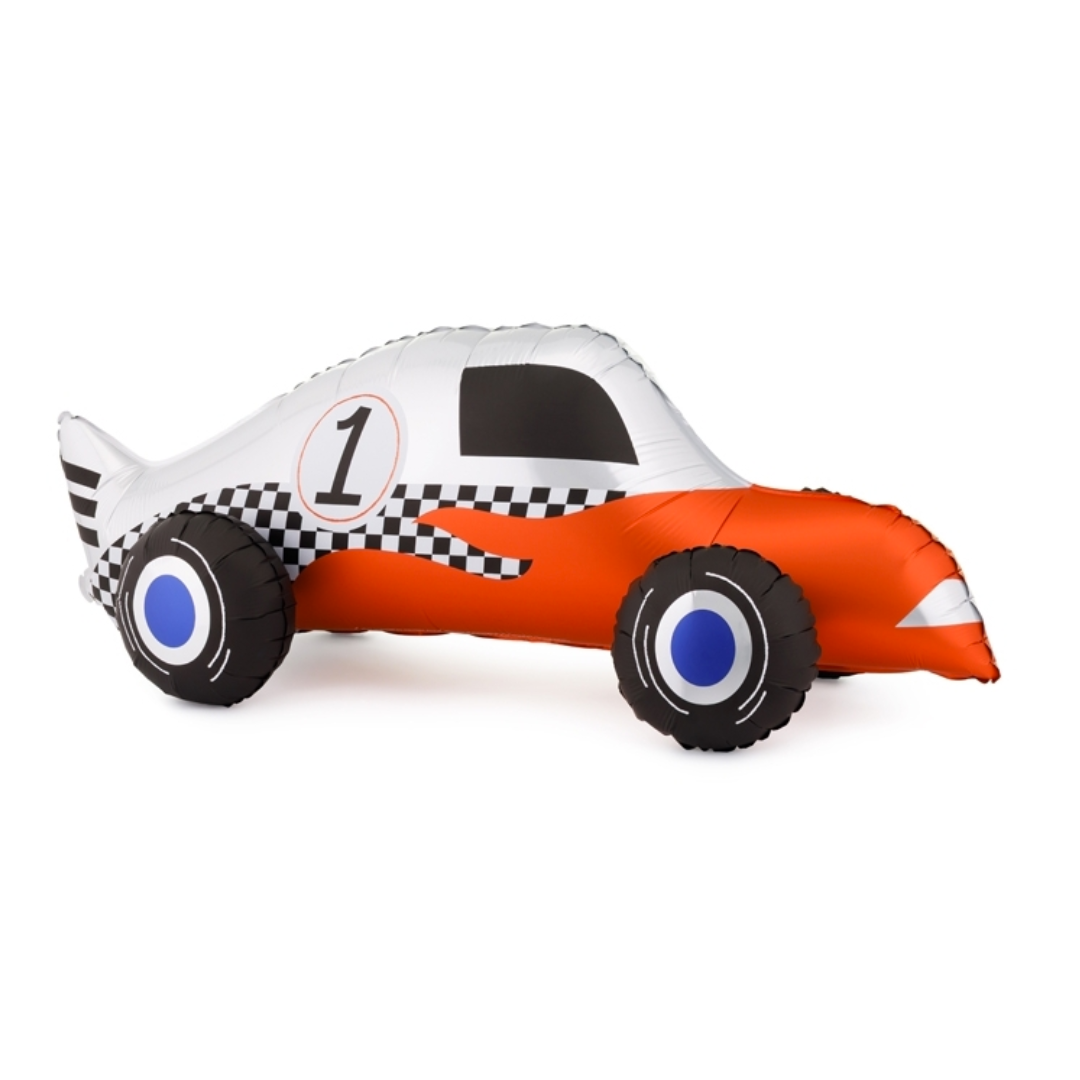 Globo foil coche carreras para inflar con aire