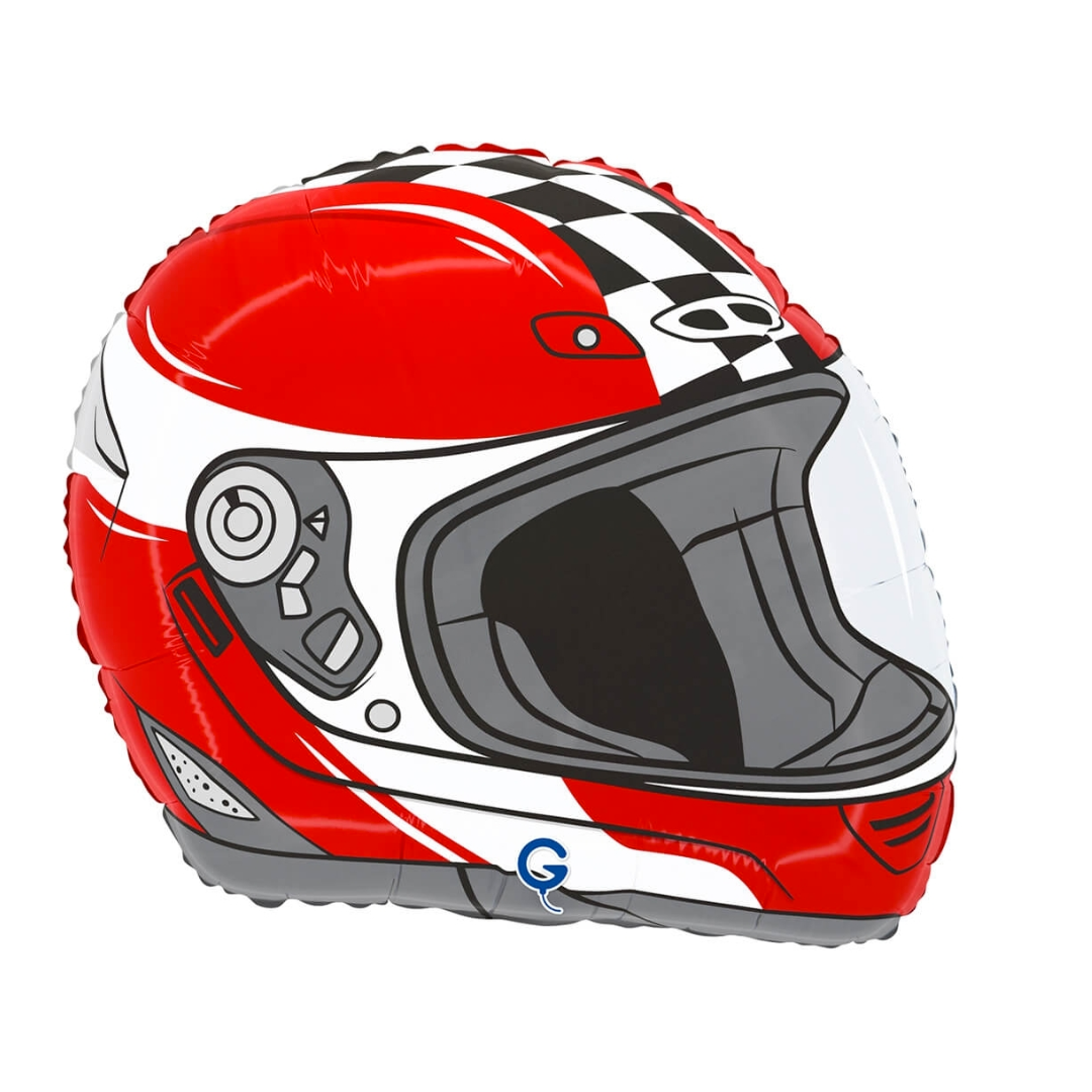 Globo foil casco de moto