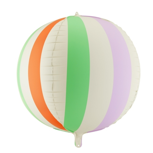 Globo Esfera rayas de colores