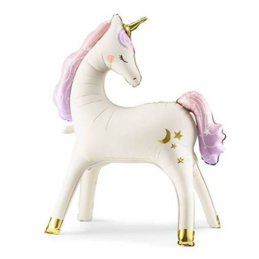 Globo Unicornio encantado para inflar con aire