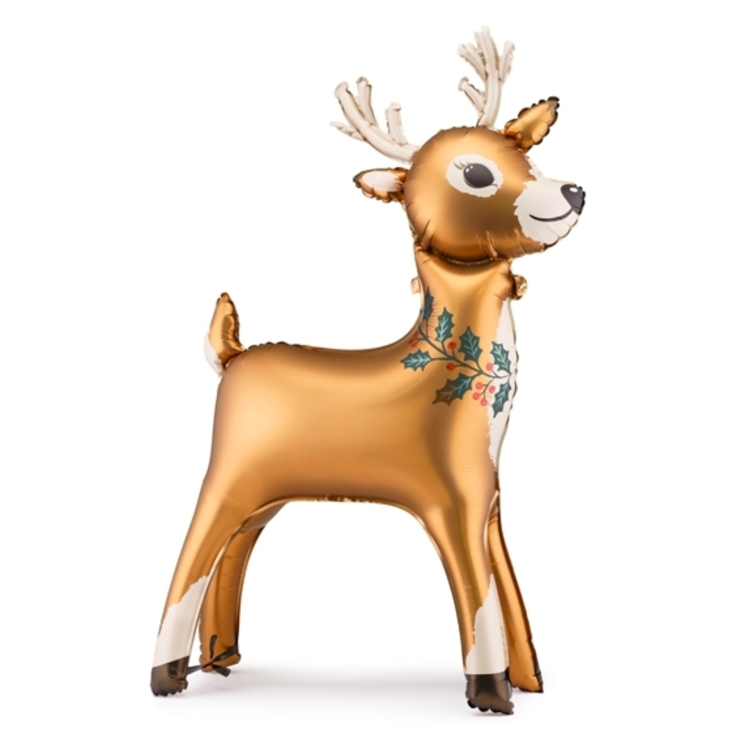 Globo foil reno para inflar con aire