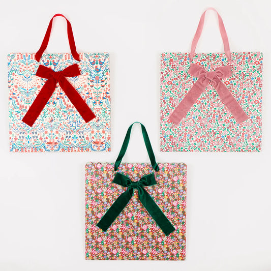 Bolsas de regalo grandes Liberty- pack 3 uds.