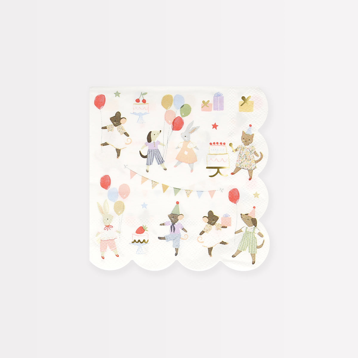 Servilletas animal friends pequeñas- pack 16 uds.