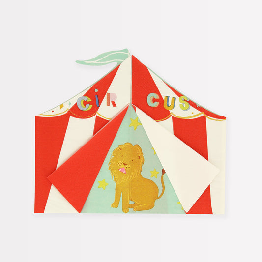 Servilletas circo- pack 16 uds.