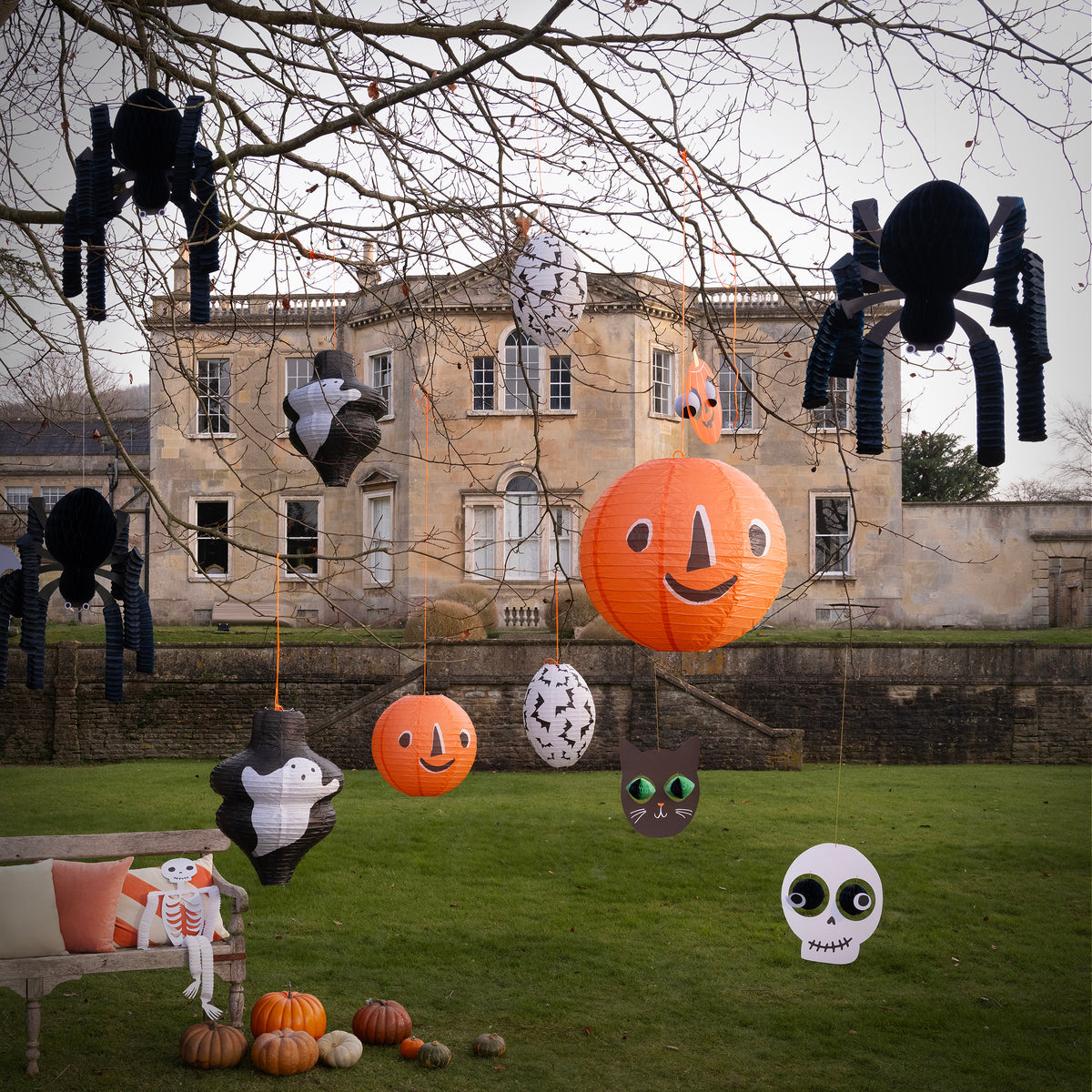 Farolillos Halloween- pack 3 uds.