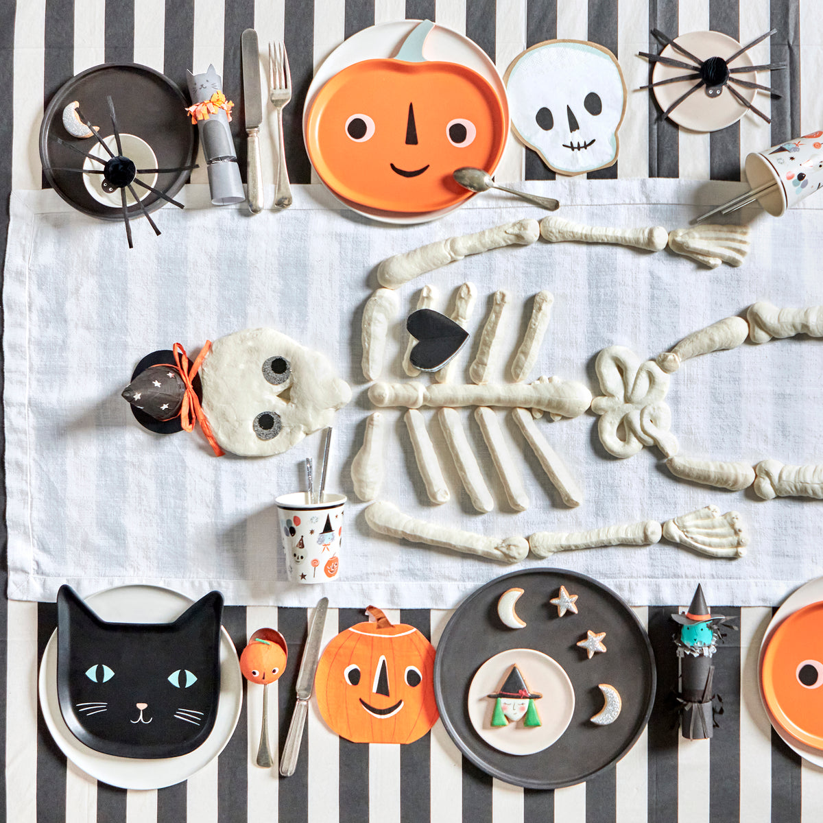 Servilletas formas Halloween- pack 16 uds.