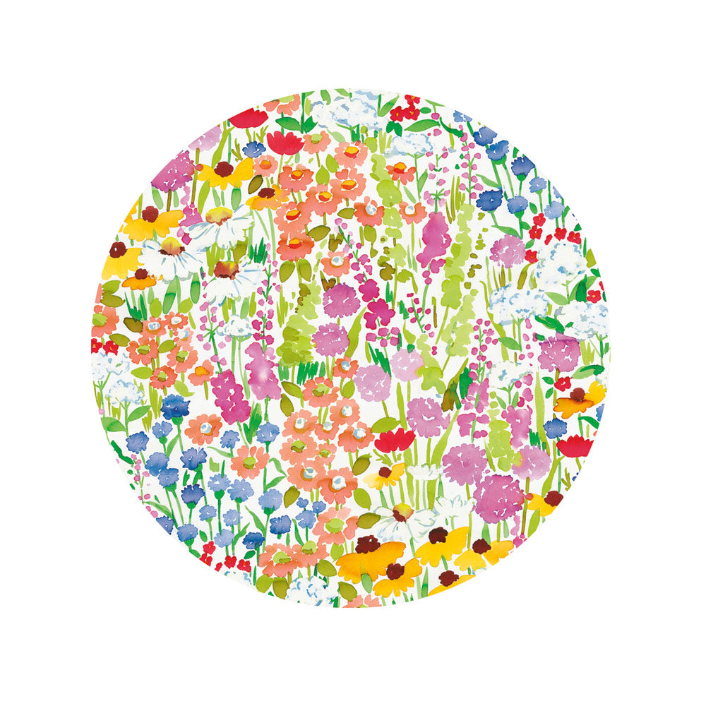 Plato pequeño estampado floral- pack 8 uds.