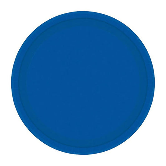 Platos Azules lisos 18 cm, Pack 8 u.