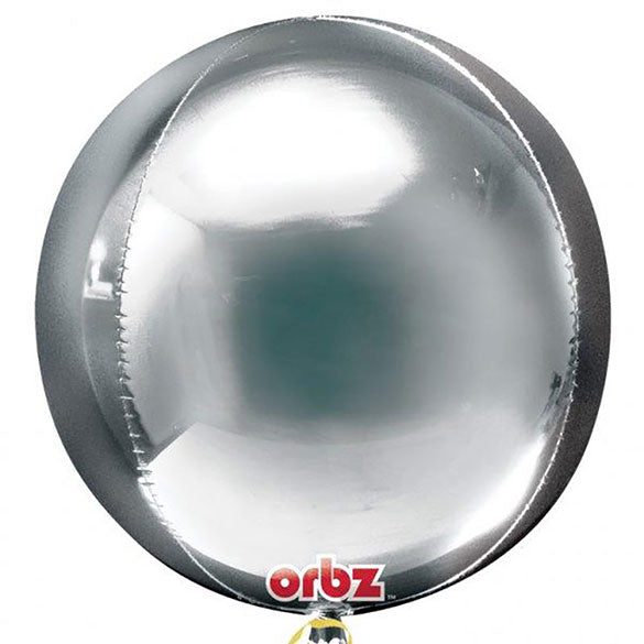 Globo Esfera Orbz Plata