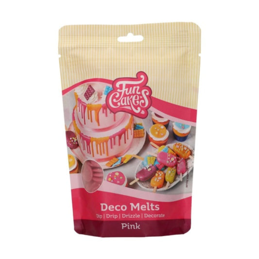 Deco Melts Rosa FunCakes, 250 gr.