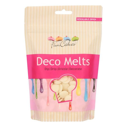 Deco Melts blanco Funcakes , 250 gr.