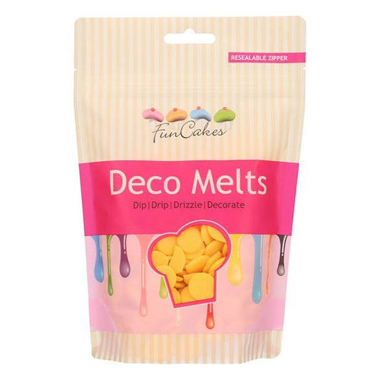 Deco Melts Amarillo FunCakes, 250 gr.