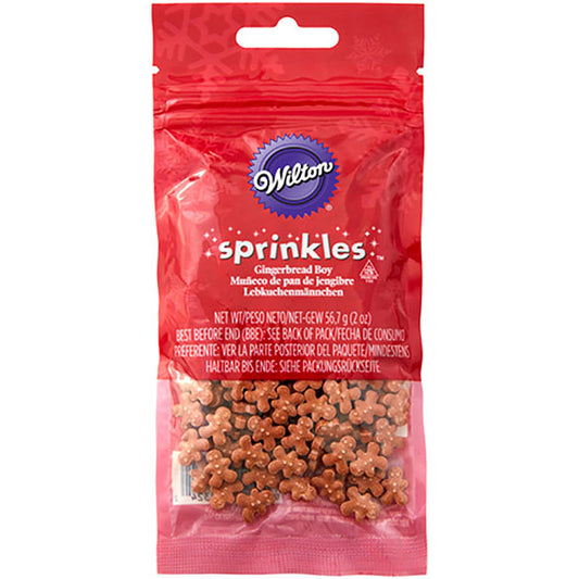 Decoración de azúcar comestible Muñecos de Jengibre, Wilton