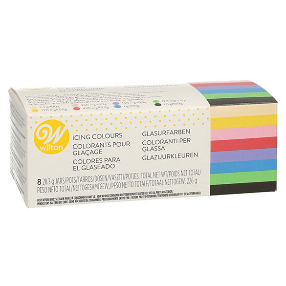 Colorantes para glaseado, 8 colores Wilton