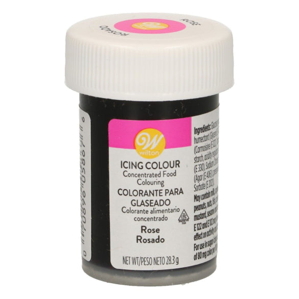 Colorante en pasta Wilton, Rosa, 25 gr.