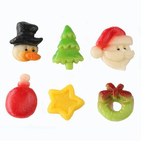 Mazapán, surtido de Navidad FunCakes, Pack 12 u.