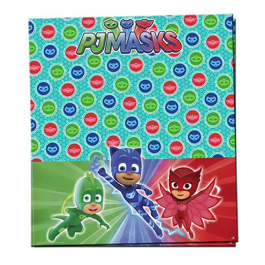 Mantel PJ Masks 180 x 120 cm plástico, Pack 1 u.