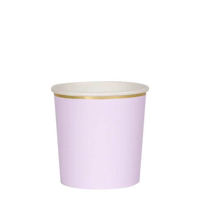 Vaso lila- pack 8 uds.